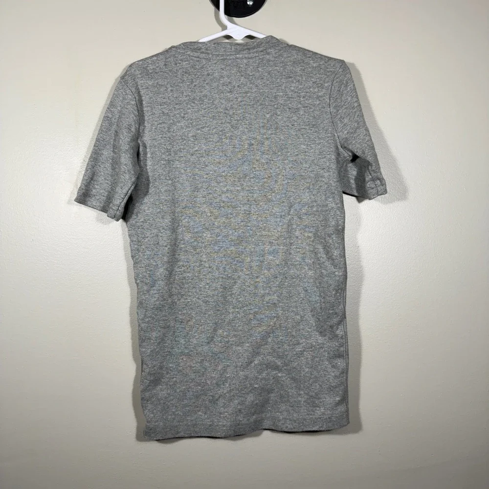 Primary Gray Organic Cotton Short Sleeve T Shirt Top Unisex‎ Size 8 9